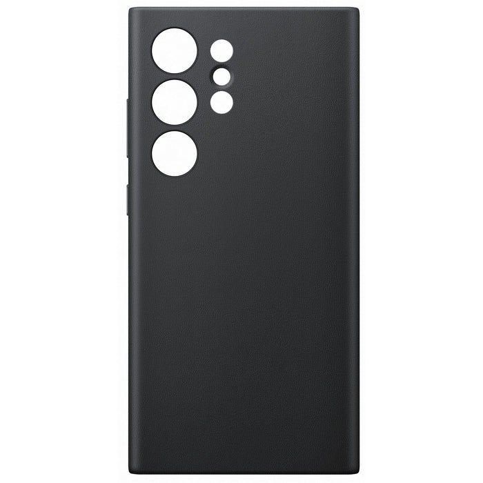 Samsung Galaxy S24 Ultra 6.8" Vegan Leather Case - Black