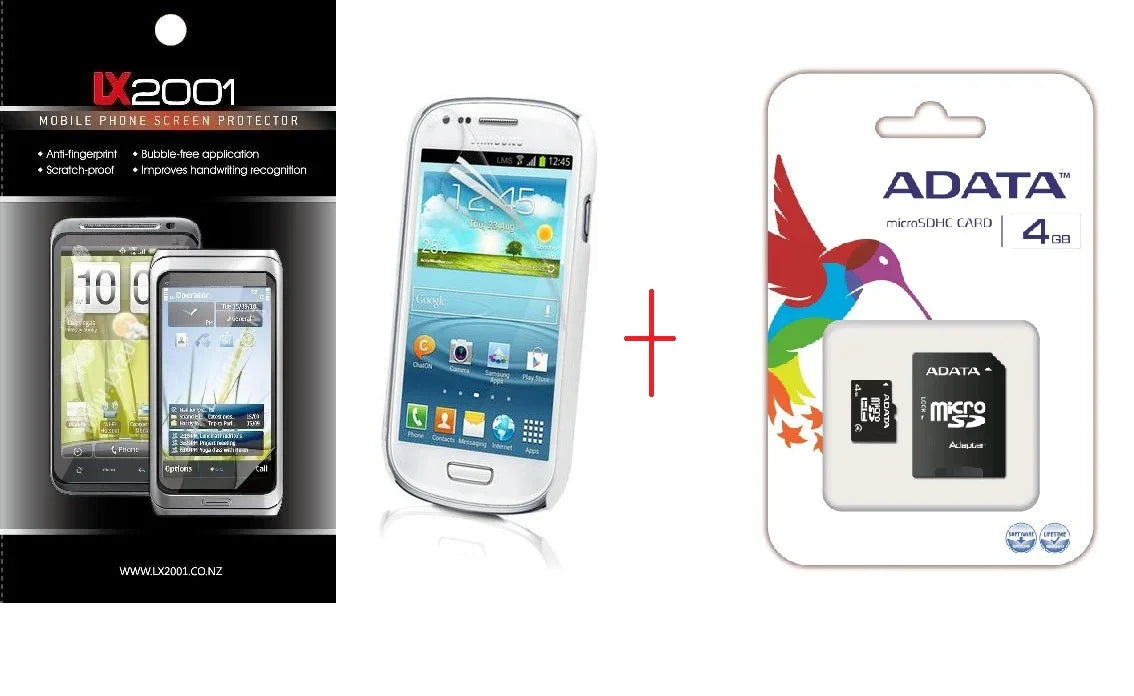 Samsung Galaxy S3 Mini SP + 4GB MicroSD Card - LX2001 - Homewares, Outdoor, Phone Accessories, Cases, Speakers, Headphones + More -