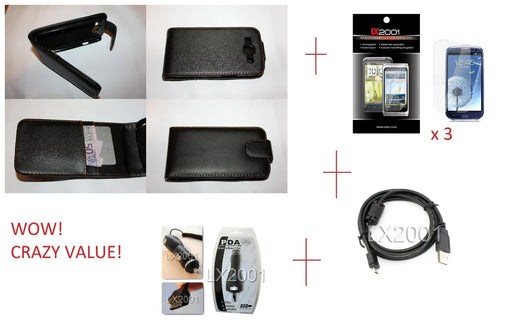 Samsung Galaxy S3 i9300 Flip Leather Charger USB - LX2001 - Homewares, Outdoor, Phone Accessories, Cases, Speakers, Headphones + More -