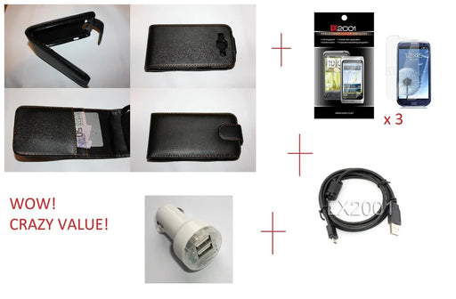 Samsung Galaxy S3 i9300 Flip Leather Charger USB - LX2001 - Homewares, Outdoor, Phone Accessories, Cases, Speakers, Headphones + More -