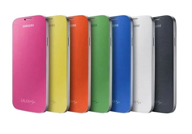 Brand New Original Genuine Samsung Flip Cover for your Galaxy S4 i9500 GT-I9500 + Car Charger - LX2001 - Homewares, Outdoor, Phone Accessories, Cases, Speakers, Headphones + More -