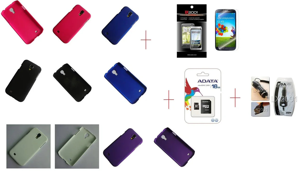 Samsung Galaxy S4 Rubber Case 16GB Charger - LX2001 - Homewares, Outdoor, Phone Accessories, Cases, Speakers, Headphones + More -