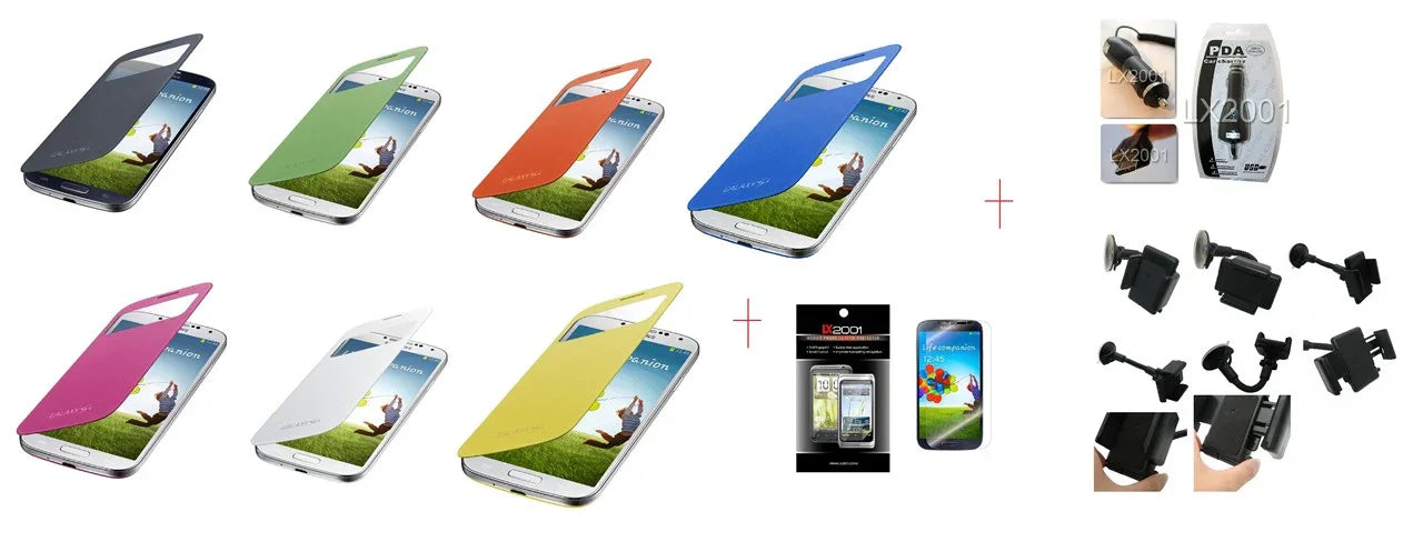 Samsung Galaxy S4 VIEW Case Car Charger Holder Kit - LX2001 - Homewares, Outdoor, Phone Accessories, Cases, Speakers, Headphones + More -