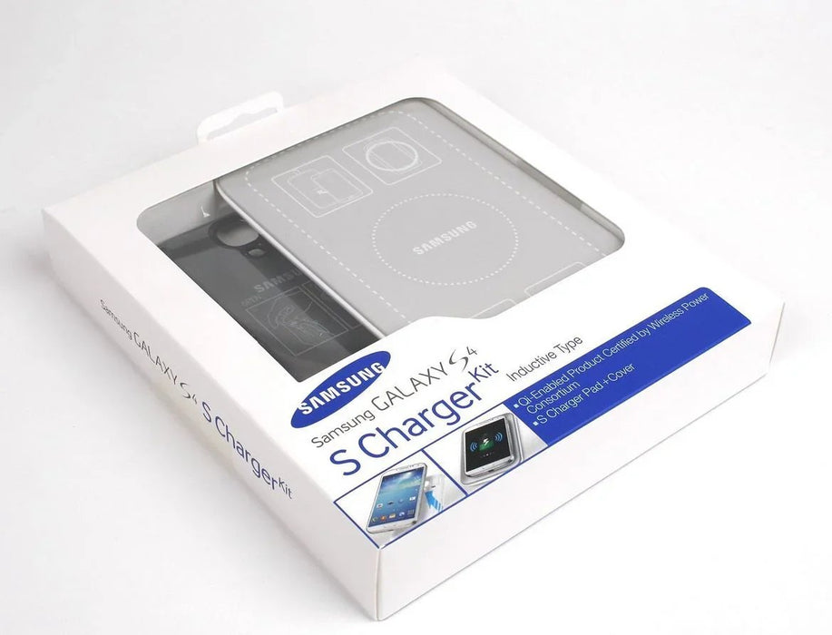 Samsung S4 WIRELESS Charging Kit - Black Cover - LX2001 - Homewares, Outdoor, Phone Accessories, Cases, Speakers, Headphones + More -
