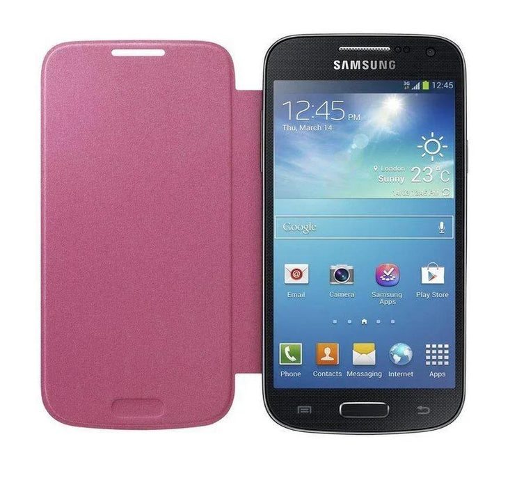 Samsung Galaxy S4 Mini Leather Flip Case Charger - LX2001 - Homewares, Outdoor, Phone Accessories, Cases, Speakers, Headphones + More -