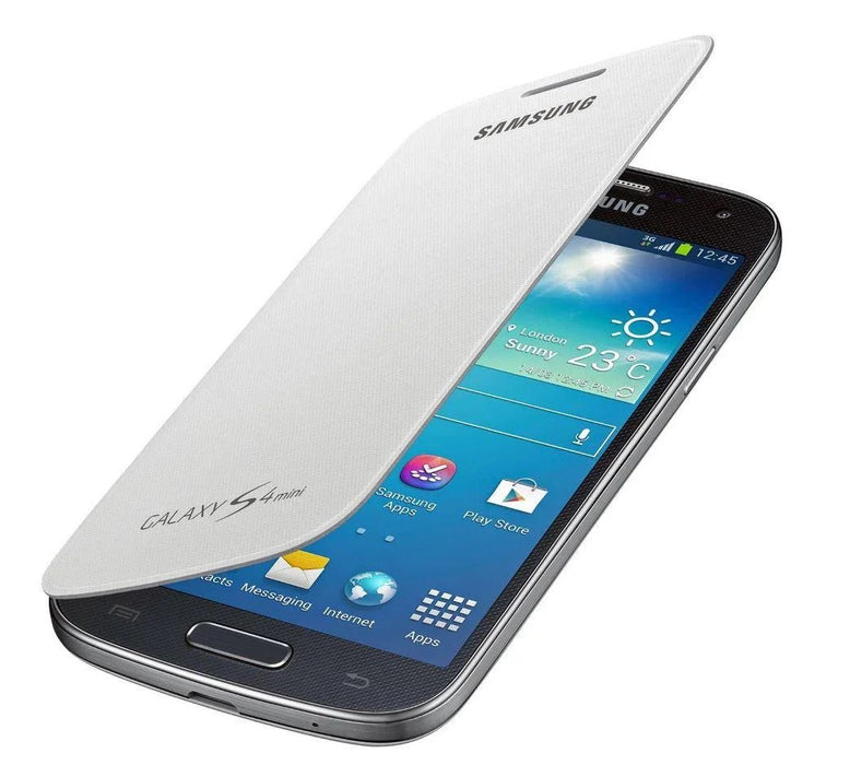 Samsung Galaxy S4 Mini Leather Flip Case Charger - LX2001 - Homewares, Outdoor, Phone Accessories, Cases, Speakers, Headphones + More -