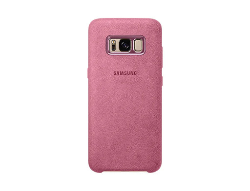 Samsung Galaxy S8 Alcantara Back Cover - Pink EF-XG950APEGWW - LX2001 - Homewares, Outdoor, Phone Accessories, Cases, Speakers, Headphones + More -