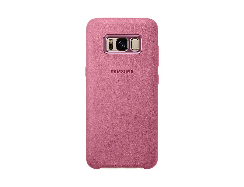 Samsung Galaxy S8 Alcantara Back Cover - Pink EF-XG950APEGWW - LX2001 - Homewares, Outdoor, Phone Accessories, Cases, Speakers, Headphones + More -