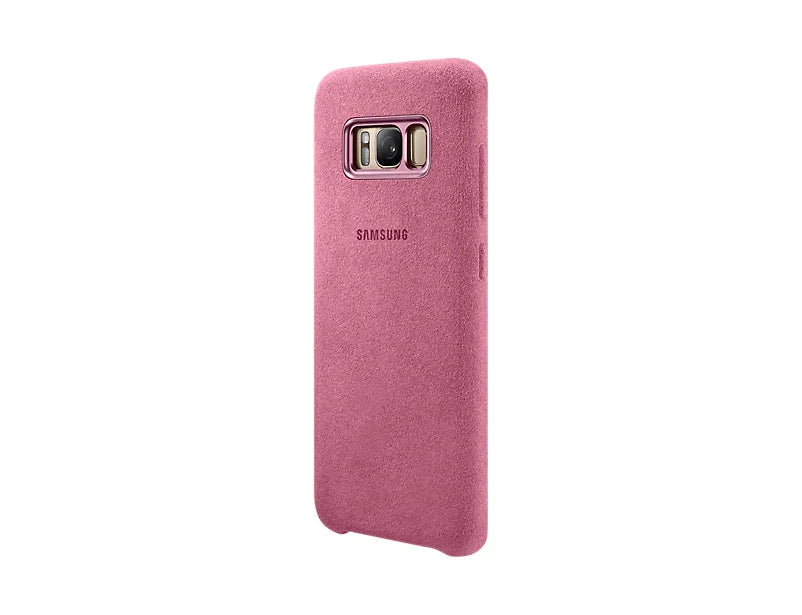 Samsung Galaxy S8 Alcantara Back Cover - Pink EF-XG950APEGWW - LX2001 - Homewares, Outdoor, Phone Accessories, Cases, Speakers, Headphones + More -
