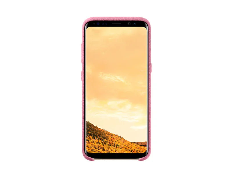 Samsung Galaxy S8 Alcantara Back Cover - Pink EF-XG950APEGWW - LX2001 - Homewares, Outdoor, Phone Accessories, Cases, Speakers, Headphones + More -
