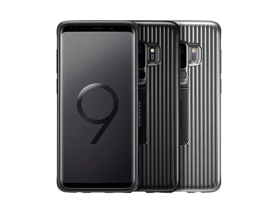 Samsung Galaxy S9+ / S9 Plus Protective Standing Cover Case - Black EF-RG965CBEGWW - LX2001 - Homewares, Outdoor, Phone Accessories, Cases, Speakers, Headphones + More -