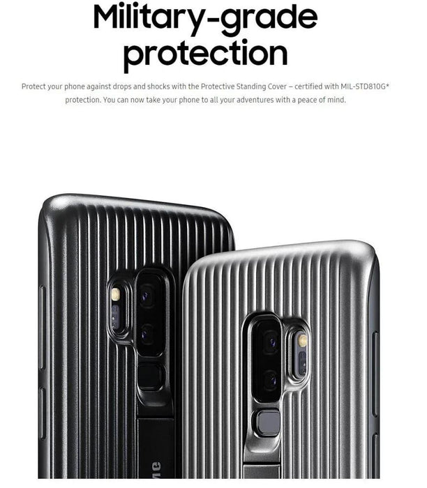 Samsung Galaxy S9+ / S9 Plus Protective Standing Cover Case - Black EF-RG965CBEGWW - LX2001 - Homewares, Outdoor, Phone Accessories, Cases, Speakers, Headphones + More -