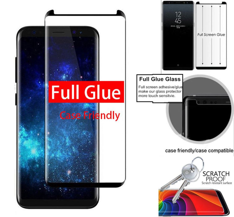 Samsung Galaxy S9+ / S9 Plus Tempered Glass Screen Protector Case Friendly