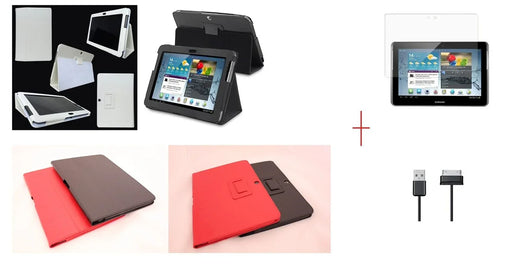 Samsung Galaxy Tab 2 10.1 Leather Case USB PC - LX2001 - Homewares, Outdoor, Phone Accessories, Cases, Speakers, Headphones + More -