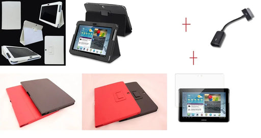 Samsung Galaxy Tab 2 10.1 P5100 Leather Case OTG - LX2001 - Homewares, Outdoor, Phone Accessories, Cases, Speakers, Headphones + More -