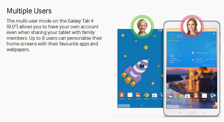 Samsung Galaxy Tab 4 8 Inch White 10
