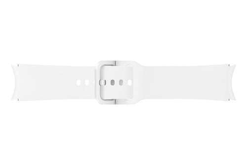 Samsung Galaxy Watch5 Sport Band Strap (20mm, M/L) - White