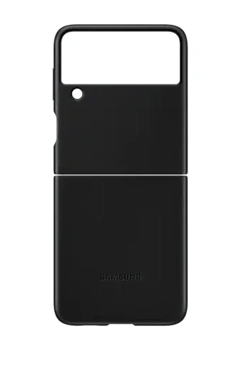 Samsung Galaxy Z Flip3 6.7" Leather Case Cover - Black EF-VF711LBEGWW - LX2001 - Homewares, Outdoor, Phone Accessories, Cases, Speakers, Headphones + More -