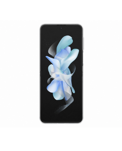 Samsung Galaxy Z Flip4 6.7" Clear Slim Case Cover w/ Ring - Transparent