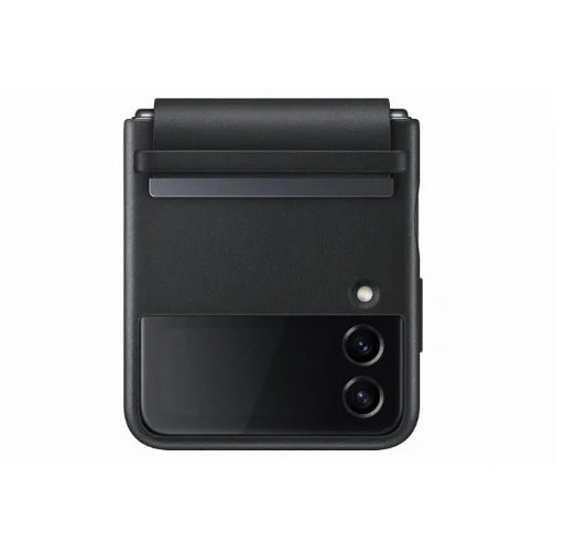 Samsung Galaxy Z Flip4 6.7" Flap Leather Case Cover - Black - LX2001 - Homewares, Outdoor, Phone Accessories, Cases, Speakers, Headphones + More -