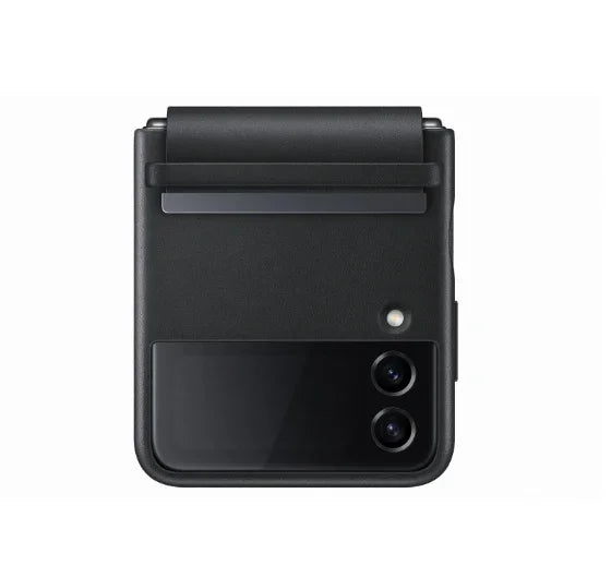 Samsung Galaxy Z Flip4 6.7" Flap Leather Case Cover - Black - LX2001 - Homewares, Outdoor, Phone Accessories, Cases, Speakers, Headphones + More -