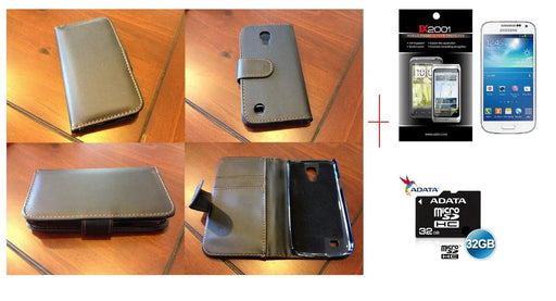 Samsung Galaxy S4 Mini Leather Case 32GB MicroSD - LX2001 - Homewares, Outdoor, Phone Accessories, Cases, Speakers, Headphones + More -