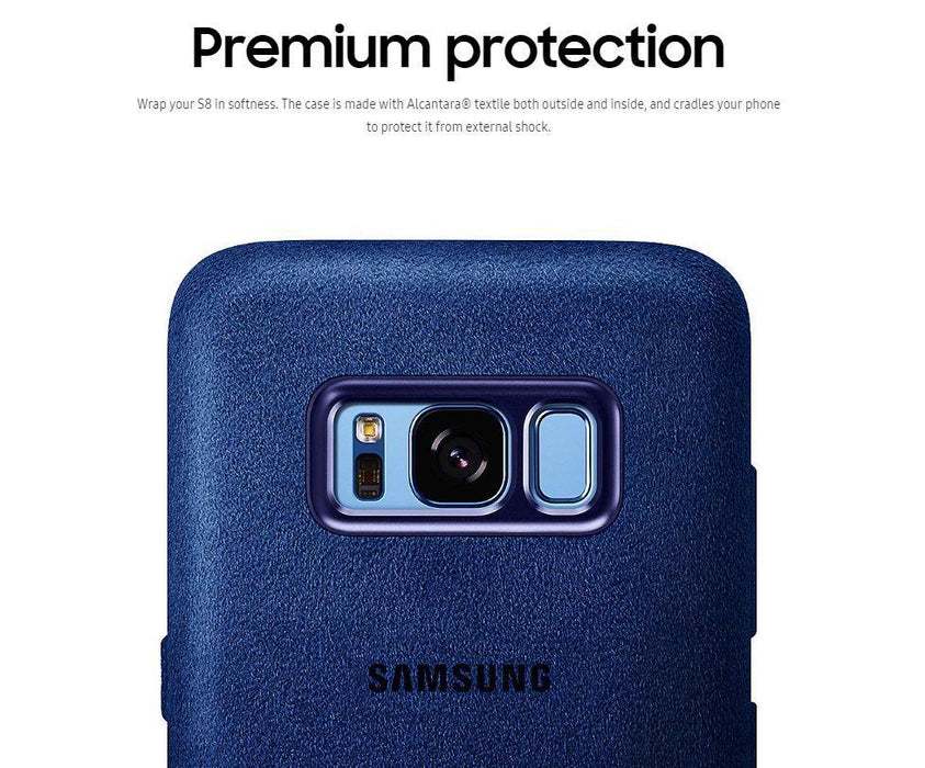 Samsung Galaxy S8 Alcantara Back Cover - Pink EF-XG950APEGWW - LX2001 - Homewares, Outdoor, Phone Accessories, Cases, Speakers, Headphones + More -