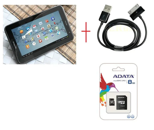 Samsung Galaxy Tab 2 7" SP + USB PC Cable + 8GB - LX2001 - Homewares, Outdoor, Phone Accessories, Cases, Speakers, Headphones + More -