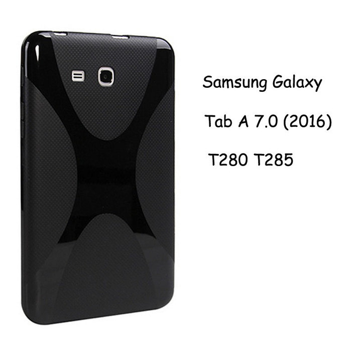 Samsung Tab A 7.0 2016 T280 T285 Gel Case BLACK