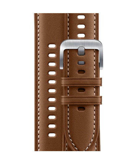 Samsung Watch3 Stitch Leather Band 22mm - Brown ET-SLR84LAEGWW 8806090536205