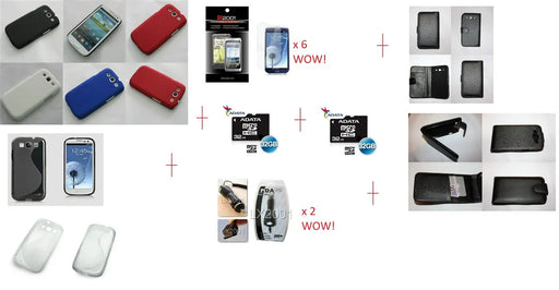 Samsung Galaxy S3 COMBO NUTS! - LX2001 - Homewares, Outdoor, Phone Accessories, Cases, Speakers, Headphones + More -