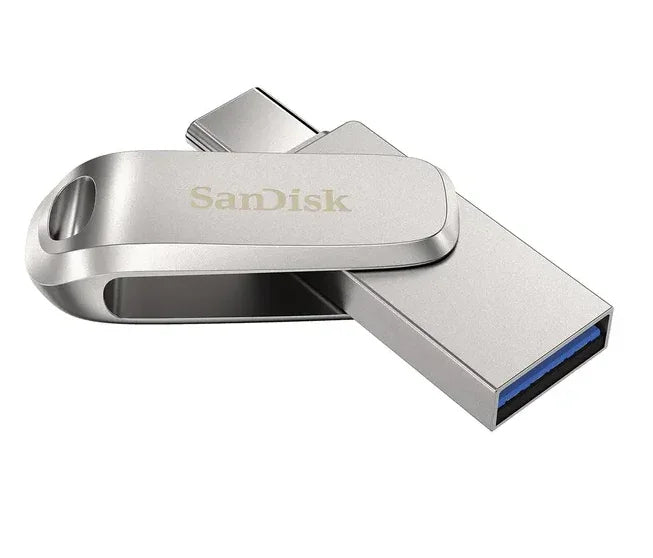 SanDisk Ultra Dual USB-C 64GB Luxe Flash Drive SDDDC4-064G-G46 - LX2001 - Homewares, Outdoor, Phone Accessories, Cases, Speakers, Headphones + More -