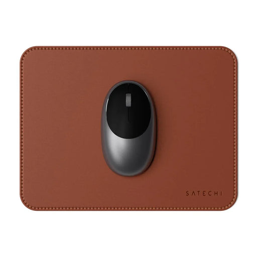 Satechi Eco Leather Mouse Pad - Brown ST-ELMPN 879961008499 - LX2001 - Homewares, Outdoor, Phone Accessories, Cases, Speakers, Headphones + More -