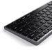 Satechi Slim X1 Bluetooth Backlit Keyboard - Space Grey ST-BTSX1M 879961009038 - LX2001 - Homewares, Outdoor, Phone Accessories, Cases, Speakers, Headphones + More -