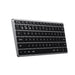 Satechi Slim X1 Bluetooth Backlit Keyboard - Space Grey ST-BTSX1M 879961009038 - LX2001 - Homewares, Outdoor, Phone Accessories, Cases, Speakers, Headphones + More -