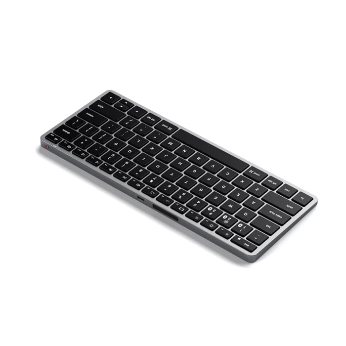 Satechi Slim X1 Bluetooth Backlit Keyboard - Space Grey ST-BTSX1M 879961009038 - LX2001 - Homewares, Outdoor, Phone Accessories, Cases, Speakers, Headphones + More -
