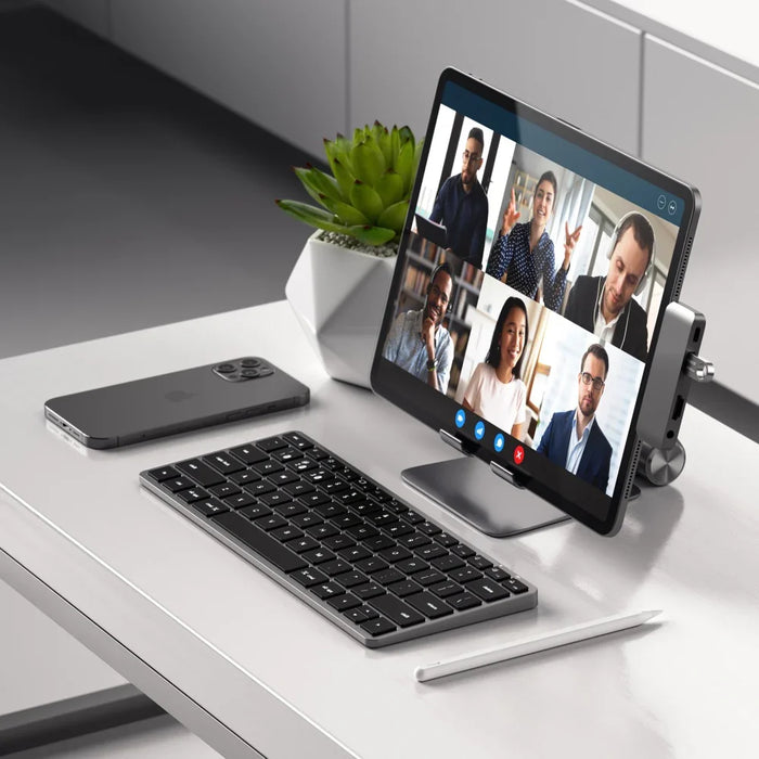 Satechi Slim X1 Bluetooth Backlit Keyboard - Space Grey ST-BTSX1M 879961009038 - LX2001 - Homewares, Outdoor, Phone Accessories, Cases, Speakers, Headphones + More -