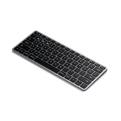 Satechi Slim X1 Bluetooth Backlit Keyboard - Space Grey ST-BTSX1M 879961009038 - LX2001 - Homewares, Outdoor, Phone Accessories, Cases, Speakers, Headphones + More -