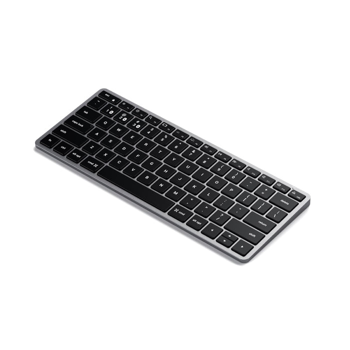 Satechi Slim X1 Bluetooth Backlit Keyboard - Space Grey ST-BTSX1M 879961009038