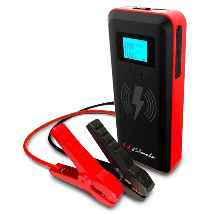 Schumacher 12V Jump Starter 1500A PowerPACK Powerbank w/ Qi Wireless Charging - LX2001 - Homewares, Outdoor, Phone Accessories, Cases, Speakers, Headphones + More -