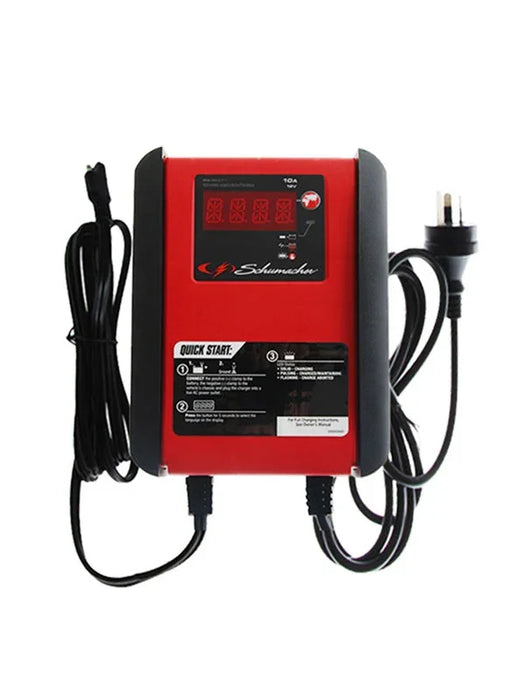 Schumacher Battery Charger 12V 10A AND Maintainer FOR AGM SLA GEL CELL SPI10 - LX2001 - Homewares, Outdoor, Phone Accessories, Cases, Speakers, Headphones + More -