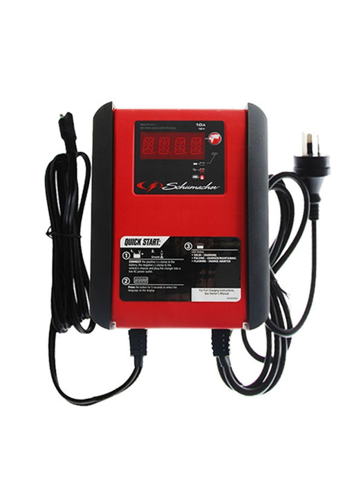 Schumacher Battery Charger 12V 10A AND Maintainer FOR AGM SLA GEL CELL SPI10