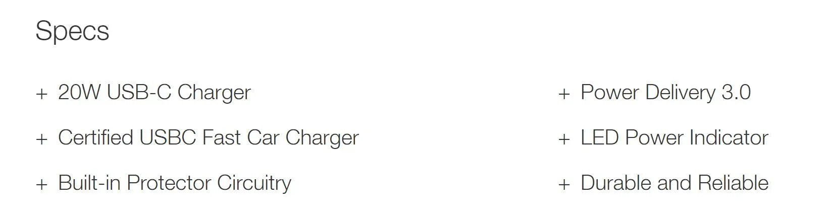 Scosche PowerVolt PD20 20w Fast USB-C Car Charger - LX2001 - Homewares, Outdoor, Phone Accessories, Cases, Speakers, Headphones + More -