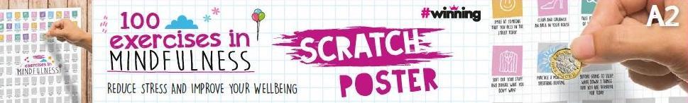 Scratch Poster - Mindfulness - LX2001 - Homewares, Outdoor, Phone Accessories, Cases, Speakers, Headphones + More -