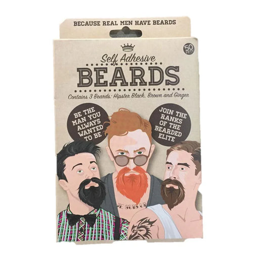 Self Adhesive Beards 3pc - LX2001 - Homewares, Outdoor, Phone Accessories, Cases, Speakers, Headphones + More -
