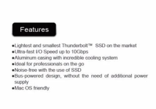 Silicon Power T11 120GB Thunderbolt Portable SSD - LX2001 - Homewares, Outdoor, Phone Accessories, Cases, Speakers, Headphones + More -