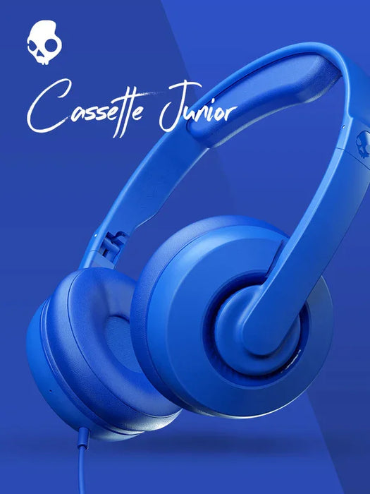 Skullcandy Casette Junior Headphones - Cobalt Blue S5CSY-N712 810045680163 - LX2001 - Homewares, Outdoor, Phone Accessories, Cases, Speakers, Headphones + More -