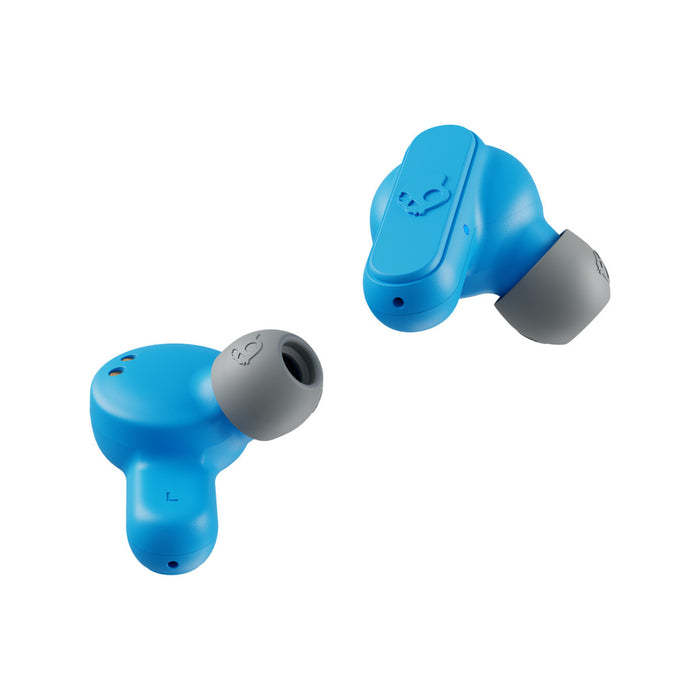 Skullcandy Dime True Wireless In-Ear Earbuds Earphones - Light Grey & Blue S2DMW-P751 810045683287