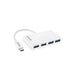Smaak Foundation USB-C Adapter USB-C to 4 x USB 3.0 Hub SMKCH-FD-4ASW - LX2001 - Homewares, Outdoor, Phone Accessories, Cases, Speakers, Headphones + More -