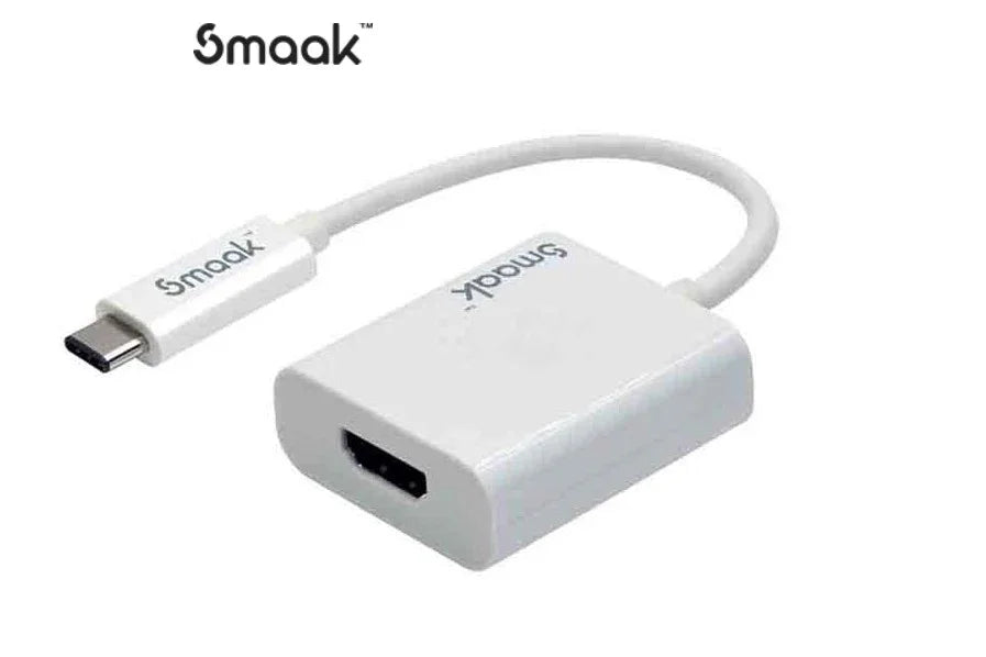Smaak™ Foundation USB-C Adapter USB-C to HDMI SMKCH-FD-HDMW - LX2001 - Homewares, Outdoor, Phone Accessories, Cases, Speakers, Headphones + More -